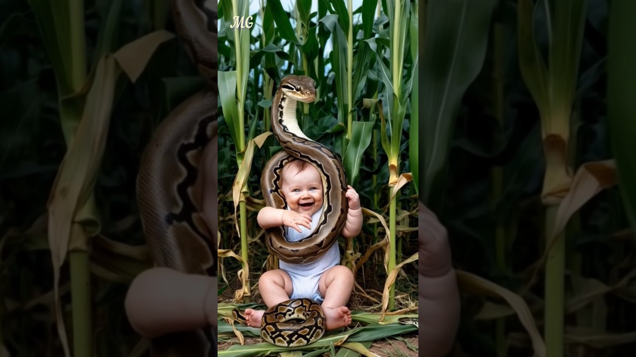 Danger: Baby and Snake 🐍 