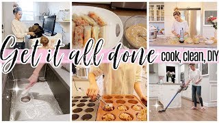 *NEW* GET IT ALL DONE 2020 // COOKING, CLEANING, ORGANIZING + DIY // TIFFANI BEASTON HOMEMAKING SAHM