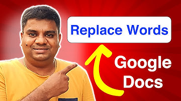 How To Replace Words In Google Docs
