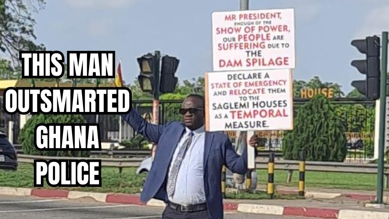 Video See How This Guy Intelligently Beat Ghana Police To Protest Maxresdefault