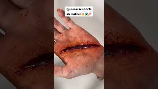 مكياج سينمائي / أخطر خدع الجرح على اليد #sfx #sfx_makeup #shorts