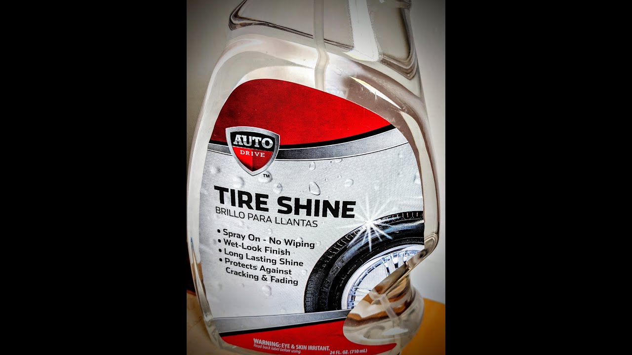 Auto Drive Tire Shine Review YouTube
