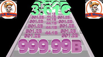 Number Merge Run: Shooting vs merge number run master 2048 Gameplay New update level #5