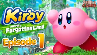 NEW Kirby Game! - Kirby and the Forgotten Land Gameplay Walkthrough Part 1 - Natural Plains 100%!