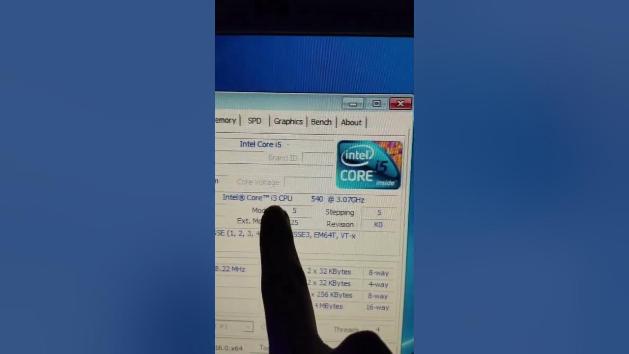 CPU-Z Confused! Intel i3 Detected as i5 – Shocking Error ? #techretro