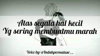 Puisi Maaf untuk pacar tersedih by @indahpermatasr__