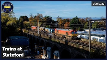 *Class 66s on RHTT* Trains at Slateford | 24/10/22