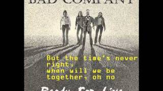 Video thumbnail of "Bad Company - If You Needed Somebody (With Lyrics)"