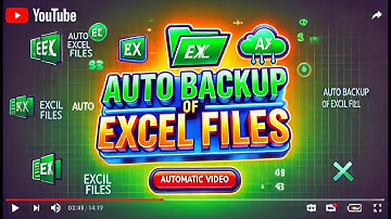 Auto Backup of Excel Files | Easy & Automatic Excel Backup Tutorial 📂✅