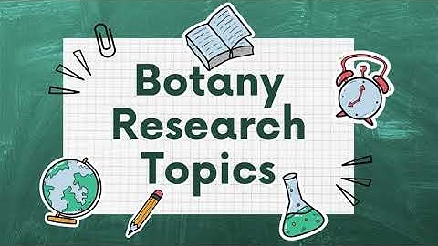 Best Research Topics For Plant Sciences Students | Part I | ResearchHub #researchscholar #botany