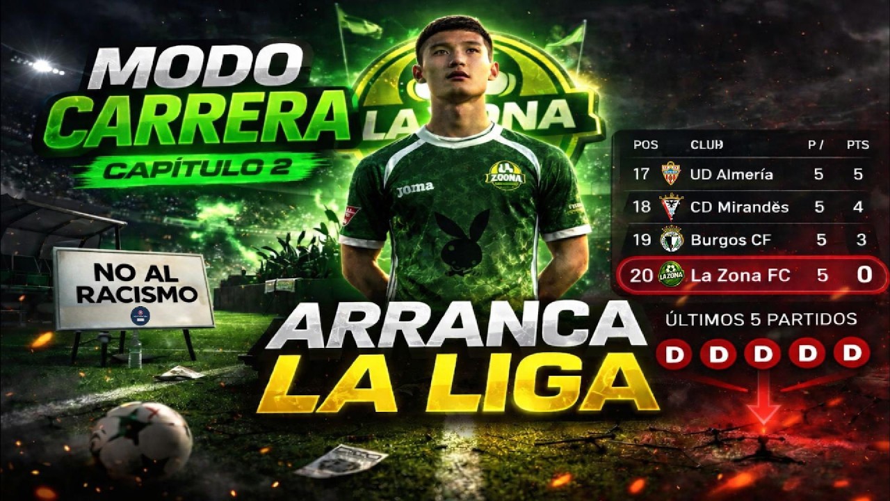 Modo Carrera La Zona FC I Comenzamos La Liga Hypermotion (Capitulo 2)