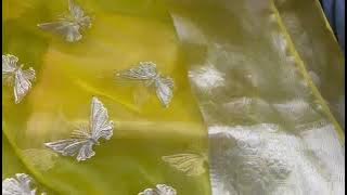 organza silk saree 1600/- more colours contact 8379975599 cod not available  book fast