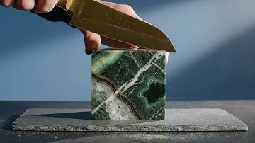 ASMR | BEST Satisfying Marble & Stone SLICES! 🔪 ASMR Clean Cut Compilation