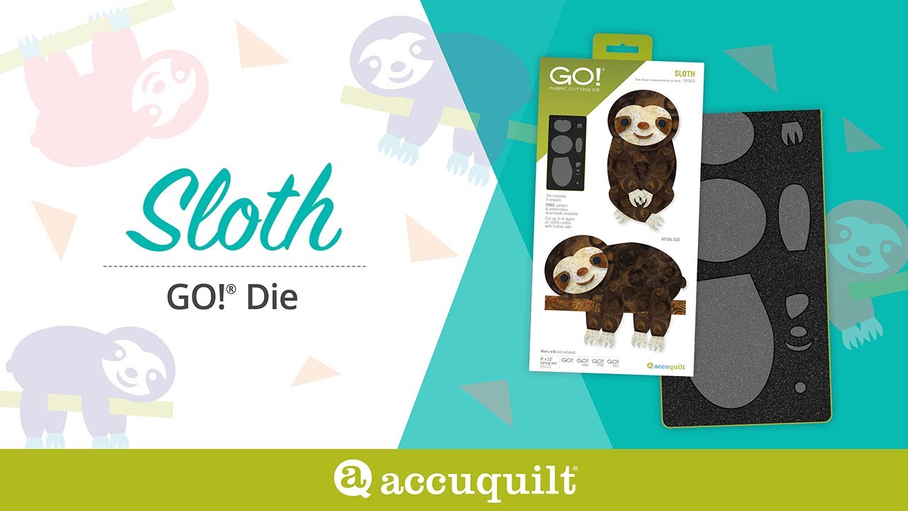 AccuQuilt GO! Fabric Cutting Dies-Critters