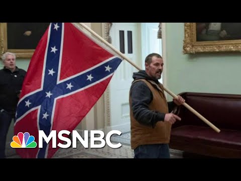 Man Who Carried Confederate Flag In Capitol Has Turned Himself In | Ayman Mohyeldin | MSNBC