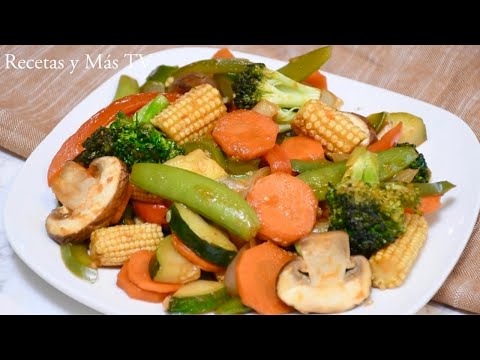 Vegetales salteados Super