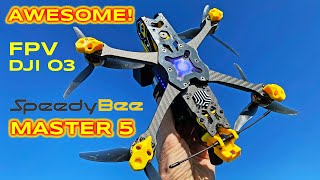 The SpeedyBee Master 5 FPV Drone is Really Good!