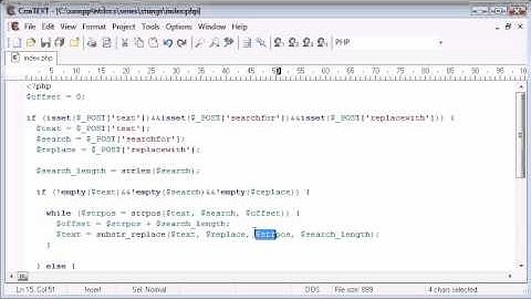 Beginner PHP Tutorial - 57 - Creating a Find and Replace Application Part 4