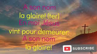 Video thumbnail of "A la croix ou mourut mon sauveur [ version Instrumentale]"
