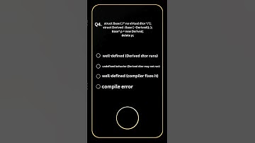 5 Tricky C++ MCQs (C++17/C++20) — Quick Expert Quiz + Answers