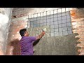 Amazing! Cupboards design making Construction techniques-Using by sand and cement mixer