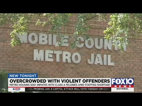 Mobile County Metro Jail overcrowded with violent offenders