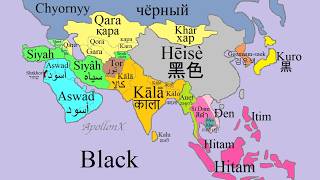 Colors | Asian Languages Comparison Colors | Asian Languages Comparison