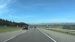 Video #1 Calgary to Banff (Trans-Canada Highway) 