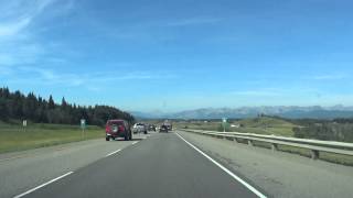 Video #1 Calgary to Banff (Trans-Canada Highway)