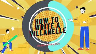 How to Write a Villanelle