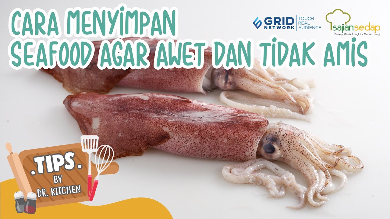 Tips Menyimpan Seafood Agar Awet dan Tidak Amis YouTube