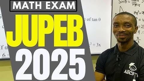 JUPEB 20 Most Likely Maths Questions 2025 | Paper 1 and 2, Hot Questions That Always Repeat!