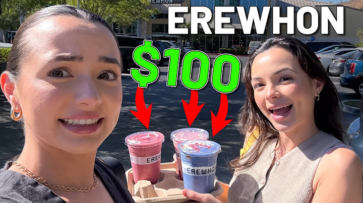 We Try Erewhon (Worlds most expensive grocery store)