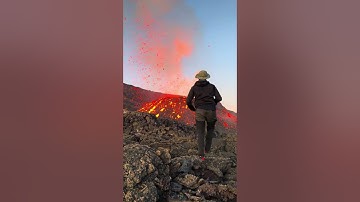 Witnessing a Volcanic Eruption Up Close