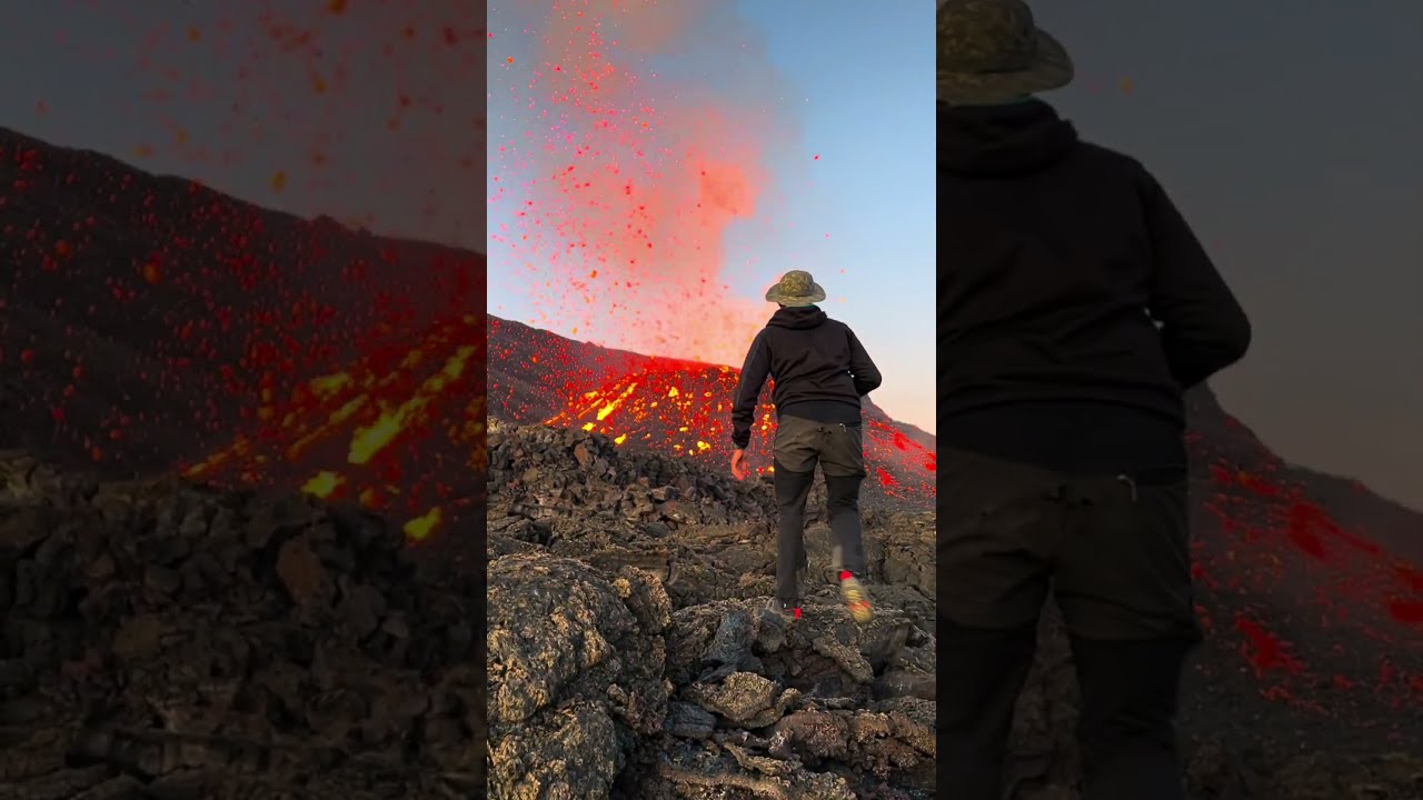 Witnessing A Volcanic Eruption Up Close