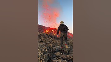 Witnessing a Volcanic Eruption Up Close