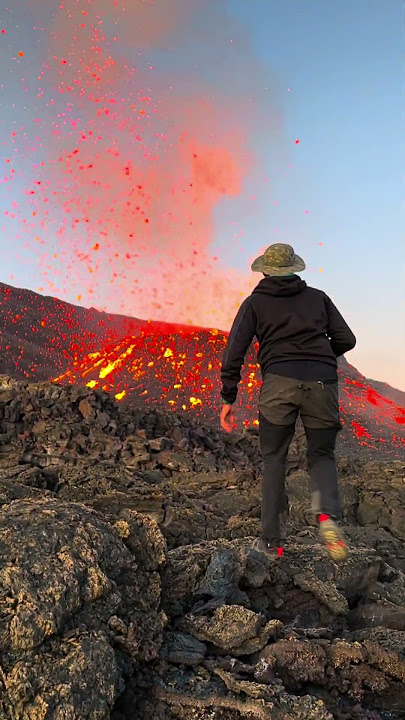 Witnessing a Volcanic Eruption Up Close