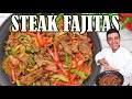 Best Steak Fajitas recipe with Homemade Seasoning [ by Lounging with Lenny ]