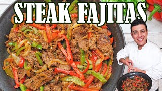 Best Steak Fajitas recipe with Homemade Seasoning [ by Lounging with Lenny ]