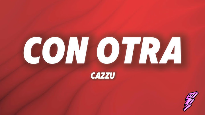Cazzu - Con Otra Letra