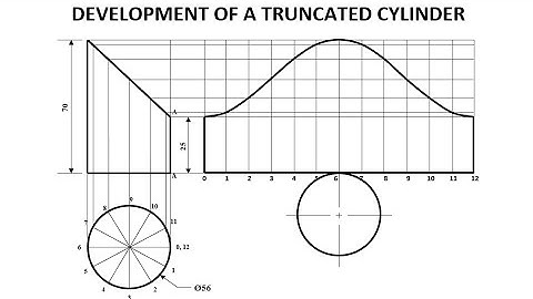 TD - DEVELOPMENT OF A TRUNCATED CYLINDER