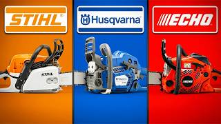 The Chainsaw Nobody Expects to Win: Stihl vs Husqvarna vs Echo