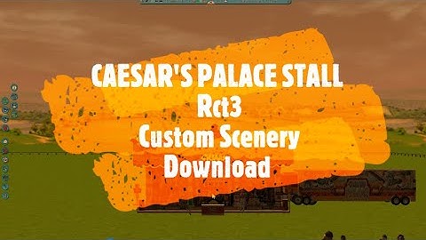 RollerCoaster Tycoon 3 Custom Scenery Download CAESAR