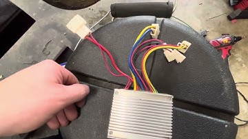 Razor 24v MX350 old & new version esc controller swap instructions - E300 also