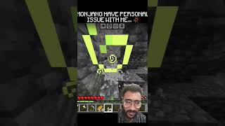 MONJANG HAVE SOME PERSONAL ISSUES WITH MR...#shorts1#mcpe #minecraft #minecraftmob