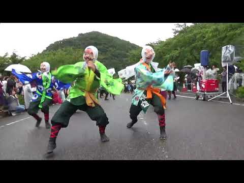 【公式】2017.9.17 うつYOSA1日目 流し踊り会場1-① 源種2017年度演舞『強く咲け』（初披露）