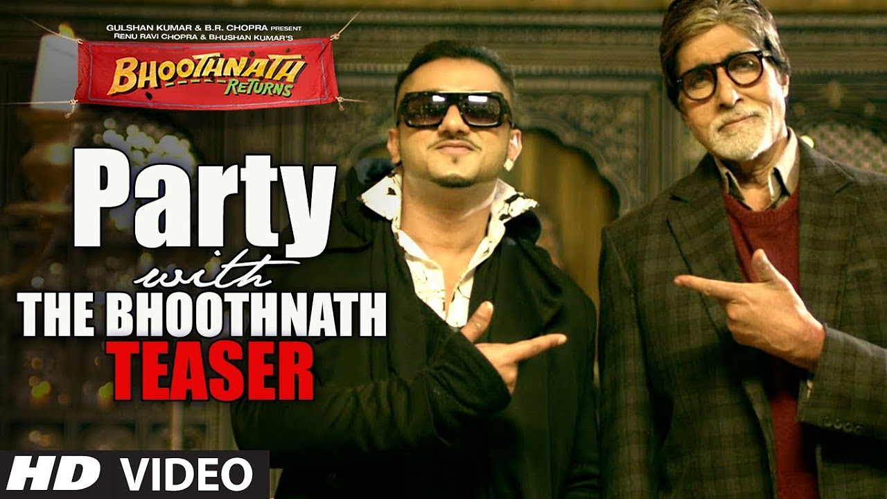 Party With The Bhoothnath Song Official   Bhoothnath Returns  Yo Yo Honey SinghAmitabh Bachchan  Fu