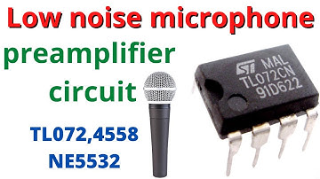 low noise microphone preamplifier circuit | preamplifier | mic preamp | preamp