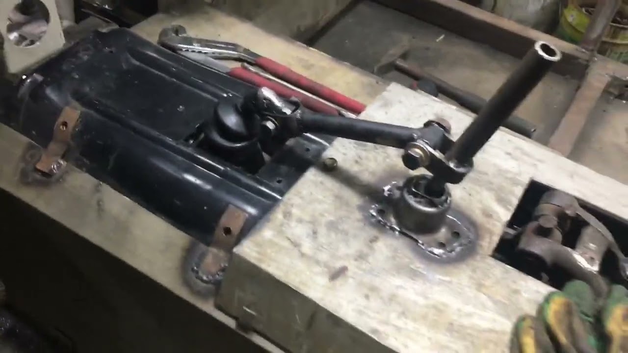 Рычаг КПП без нажатия, при включение задней на вездеходе - YouTube