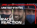 Drivers React To A Tense Race Showdown | 2021 United States Grand Prix